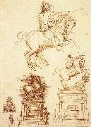 Study for the Trivulzio Equestrian Monument